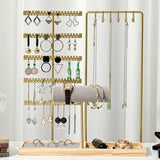 NovaWare - Juwelenhouder - Organizer - Sieradenhouder - Sieradenrekje - Oorbellenrekje - Goud