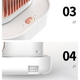 Heater - verwarming - ventilatorkachel - heaters elektrisch voor binnen - luchtverwarmer - Mini Airconditioner Ventilator Draagbare Ruimteverwarming En Koeling 1300W