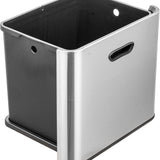 Luzzo Kansas Push Afvalscheidingsprullenbak 63 liter 3 bakken