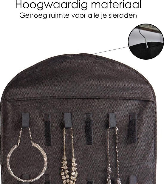 Sieraden organizer - Hangende Juwelenstandaard Met Vakken - Sieraden