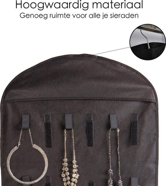 Sieraden organizer - Hangende Juwelenstandaard Met Vakken - Sieraden