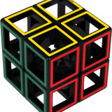 Recent Toys breinbreker kubus Hollow 2x2 puzzel voor kinderen en volwassenen.
