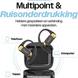 REBØNE® Sport Oortjes - Oordopjes Draadloos - Open ear - Draadloze - Bluetooth Koptelefoon