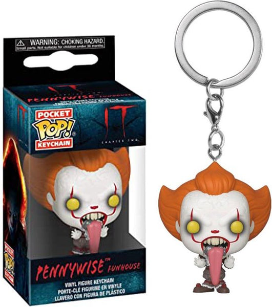 Funko Pocket Pop! Keychain: IT - Pennywise with Dog Tongue