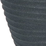 Plantenbak/Bloembak Hoog Rond 40 cm met Ribbels