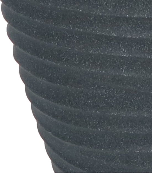 Plantenbak/Bloembak Hoog Rond 40 cm met Ribbels