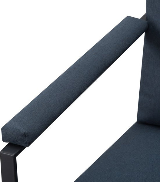 Zitbank voor 2 Personen - Blauw - 125 x 80 x 77 cm - Loveseat - Stijlvol en Comfortabel voor Elk Interieur