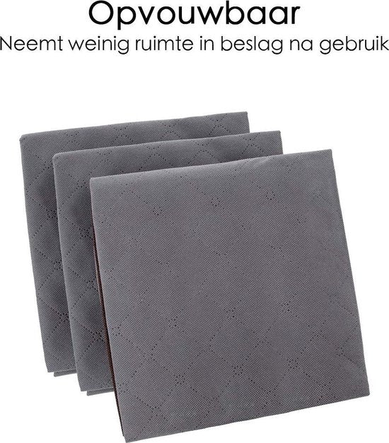 Bed Organizer - 3 stuks - Ruime Opbergzakken voor Kleding en Dekbedden - Grijs - Opbergtassen voor onder je Bed