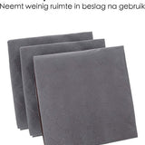 Bed Organizer - 3 stuks - Ruime Opbergzakken voor Kleding en Dekbedden - Grijs - Opbergtassen voor onder je Bed