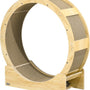 4goodz Kattenloopwiel 91 cm met rem en krabplank, kattenloopwiel