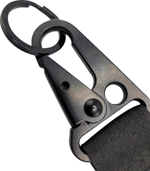 2 Stuks Short Keycord met Metalen Clip - Sleutelhanger - Lanyard