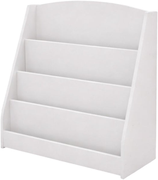 Kinderboekenkast - 88 x 80 x 30 cm - Wit - Hout - Kinderboekenrek - Boekenrek Kinderkamer