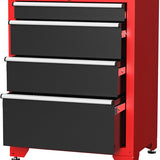Feistos Juno 13 XL Gereedschapswand - 528 x 46 x 198 cm - Zwart/Rood