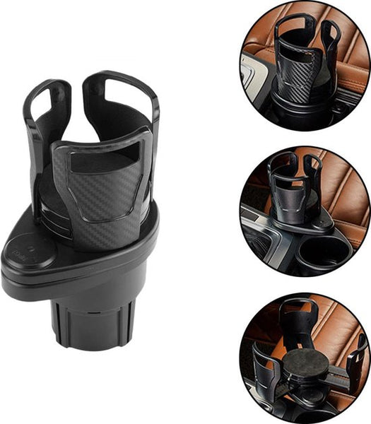 Bekerhouder voor in de auto - Cupholder - Koffiehouder - Frisdrankhouder - 18,6 x 5,1 cm