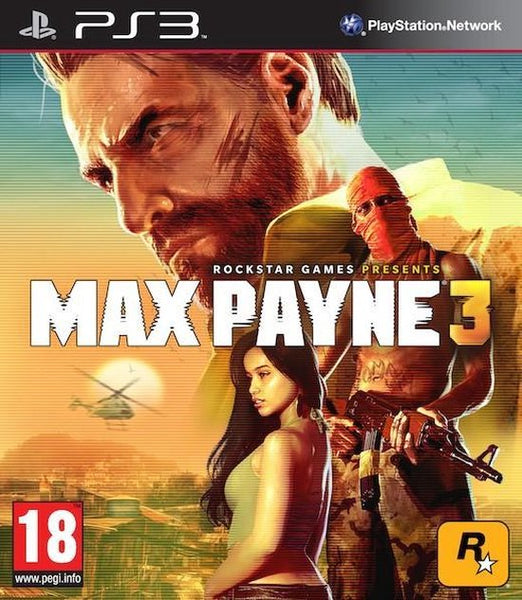 Max Payne 3: with Exclusive Cemetary Multiplayer Map -PS3