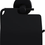 4bathroomz® Oslo toiletrolhouder met klep - WC rolhouder