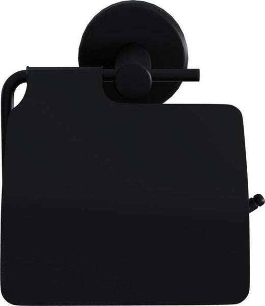 4bathroomz® Oslo toiletrolhouder met klep - WC rolhouder
