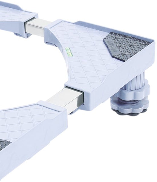 Verstelbare Wasmachine Verhoger – Stabiele en Universele Ondersteuning voor Wasmachines & Drogers – Verhoogt tot 11 cm – Antislip & Geluiddempend