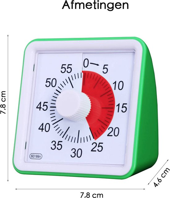 Leerklok voor Kinderen - Timer voor Kinderen - Timer Klok - Klok - Klok