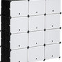 4goodz Schoenenkast Opbergbox met 12 Kubussen - Schoenenrek 850-169WT