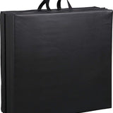 Sportmat Opvouwbaar - Zwart - 180 x 60 x 5 cm - Extra Dik - Opvouwbare Yogamat - Inklapbare Fitnessmat - Vloermat voor Yoga, Meditatie, Sport en Turnen - Turnmat