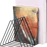 LP Opbergsysteem - Zwart - Elpee Opbergrek - Platenrek van Metaal - Opbergrek LP - Vinyl OpbergSysteem - 50 tot 60 Platen - Bordenstandaard - Boekenstandaard