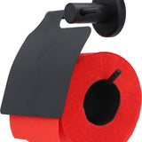 4bathroomz® Oslo toiletrolhouder met klep - WC rolhouder