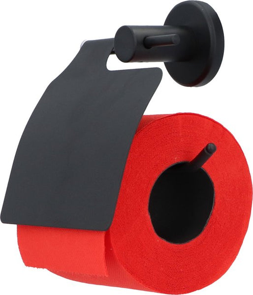 4bathroomz® Oslo toiletrolhouder met klep - WC rolhouder