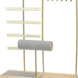 NovaWare - Juwelenhouder - Organizer - Sieradenhouder - Sieradenrekje - Oorbellenrekje - Goud