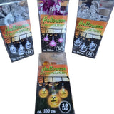 Sasemy - Halloween set - Lichtsnoer - Lampjes - LED Slinger - 4 stuks -Spook - Spin - Pompoen - Doodskop 100 cm - 10 Ledlapjes per slinger -Halloween versiering - Griezelen - Plus gratis spookje