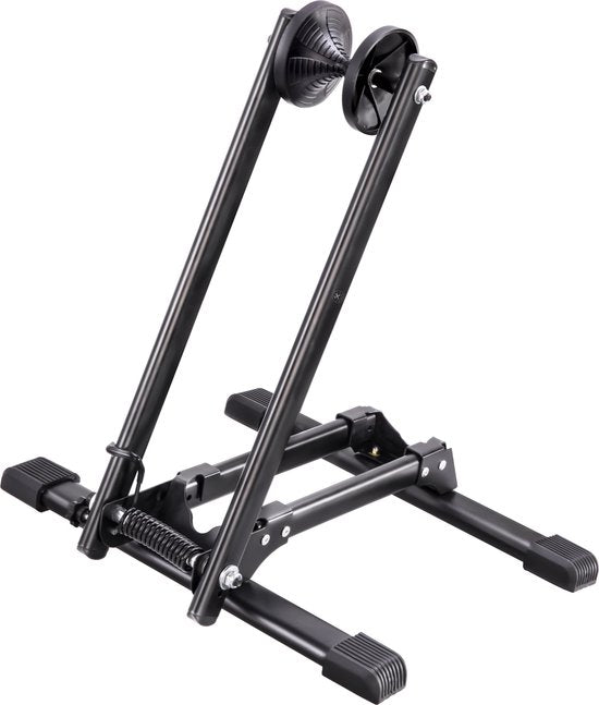4toolz® Universele vrijstaande Fietsstandaard Mountainbike en Gewone fiets - Zwart