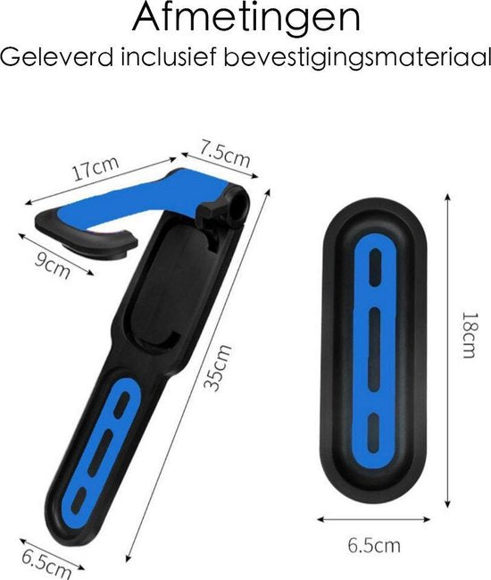 Ophangbeugel voor Fiets - Fiets Ophangbeugel - Muurhouder fiets - Muurbeugel Wandhouder Wandbeugel - Muurbevestiging Ophangsysteem - Muur Houder Fietsbeugel Fietshaak