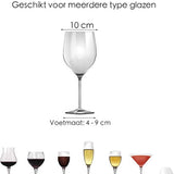 Wijnglazenhouder - 2 Stuks - Zwart - 18 Glazen - 60 cm x 22,5 cm x 6 cm - Wijnglazenrek - Wijnglazenhouder Ophangrek - Glasophangrek - Glazenrek - Wijnglazen houder - Wijnrek