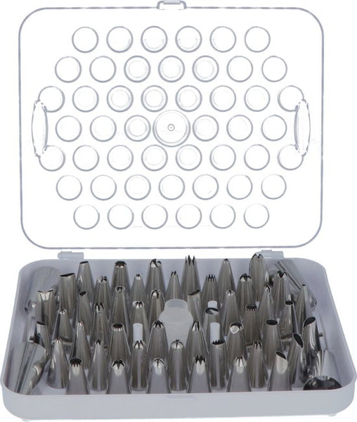 Kleine Spuitmondjes Set 55-delig – Voor Spuitzak – Taart & Cupcake Decoratie