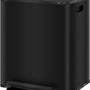 Pedaalemmer met 2x25L compartimenten - Soft-Close deksel - Zwart