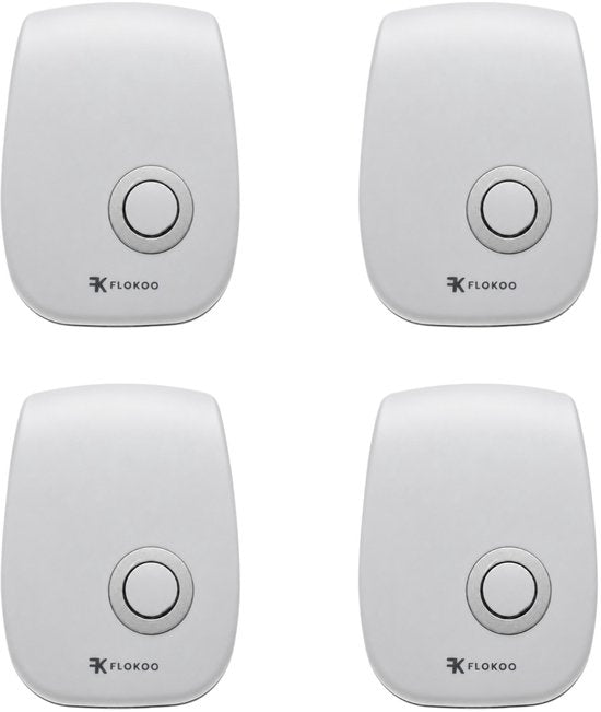4x Ultrasone Muizenverjager voor Binnen – Ongedierte Verjager – Muizen Bestrijden – Rattenverjager – Insectenverjager – Pest Reject – Stopcontact Verjager – Diervriendelijk & Gifvrij