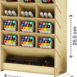 Bureau Organizer Hout - Pennenbakje - Desk Organizer - Pennenhouder