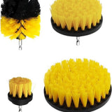 Borstelset voor Boormachine - 4 Delig - 50mm - 89mm - 100mm - 120mm - Schrobborstel Opzetstuk - Boorborstels - Reinigingsborstels voor Buiten en Binnen