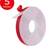 24ME® - Strong Dubbelzijdig PE Foam Tape - Wit - 20mm x 1mm - 5 Meter - Extra Sterke Kleefkracht