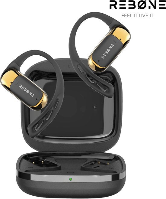 REBØNE® Sport Oortjes - Oordopjes Draadloos - Open ear - Draadloze - Bluetooth Koptelefoon
