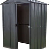 Spacemaker Metalen gereedschapsschuur 54 - 122x151x198cm - Grijs