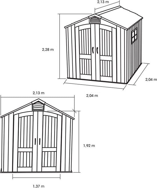 Lifetime tuinhuis Fox