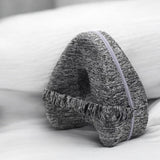 Kniekussen voor in Bed - Grijs - Orthopedisch Kniekussen - Beenkussen - Zijslaapkussen - Zijslaap Kussen Voor In Bed - Heupklachten