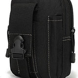 Heuptas Nylon - Schoudertas - Zwart - Veel Opbergruimte - Heuptasje Dames - Heuptasje Heren - Schoudertas Heren Crossbody - Schoudertas Dames Crossbody
