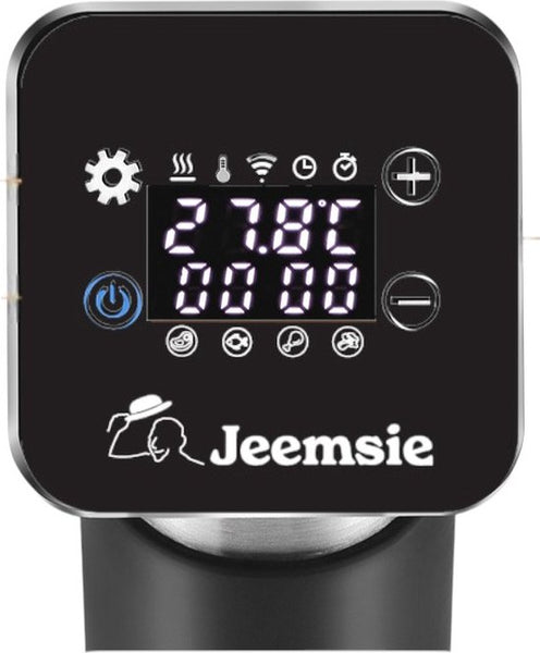 Sous Vide Stick met Wi-Fi en App – Smart Slowcooker – Zwart-RVS – Voor Perfect Slow Cooking