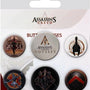 Assassin's Creed Button Badges - 6 stuks