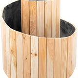 Westmann - WM102424 - Plantenbak - Bloembak - Tuin Hochbeed - 55 x 55 x 74 cm