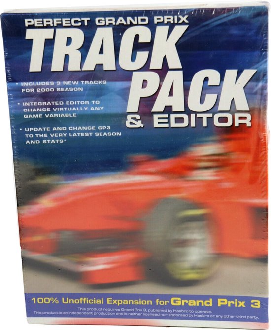 Perfect Grand Prix Track Pack & Editor-GP 3 Add on (2000) -Windows