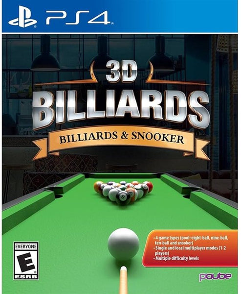 PS4 3D Billiards & Snooker