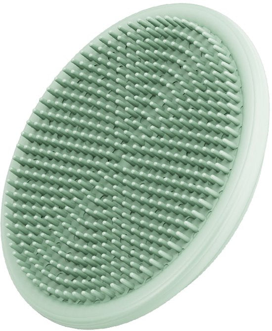 Elektrische Doucheborstel met 5 Opzetstukken – Groen – Diepe Reiniging & Massage – Oplaadbaar – Waterproof – Voor Rug, Benen & Gezicht